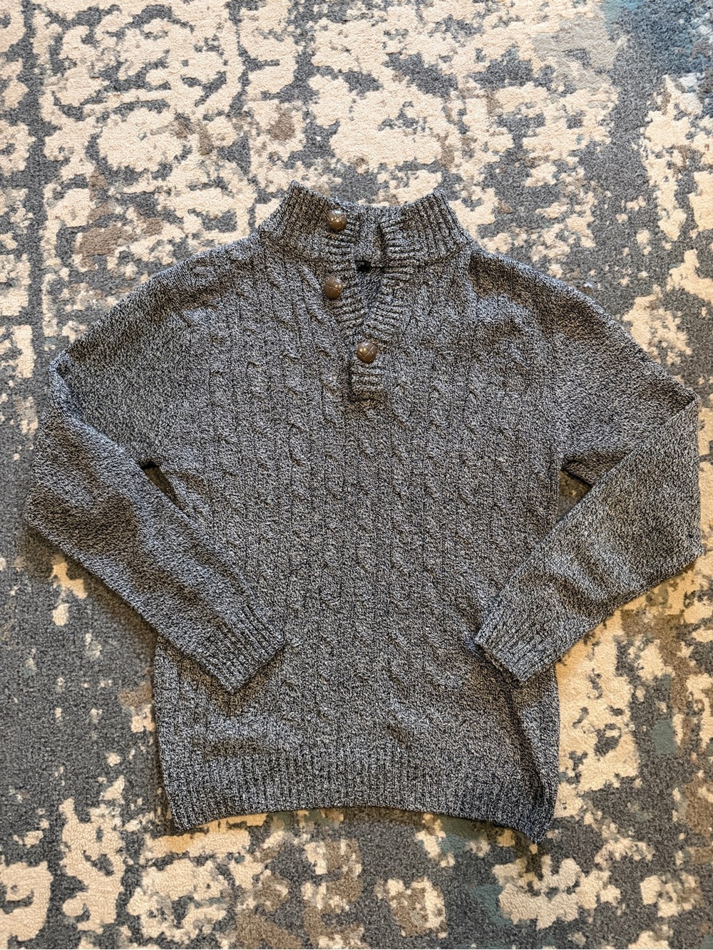 Men’s Kian D. Los Angeles Black and White Sweater Size XL